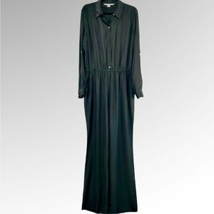 Diane Von Furstenberg Black Jumpsuit